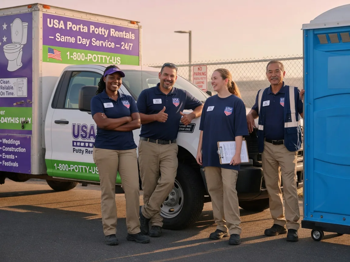 Porta Potty Rental company in Playa Vista, CA